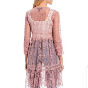 Miss Chievous Long Sleeve Crochet Lace Cardigan